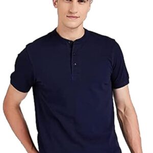 Amazon Brand - Symbol Men's Cotton Regular Fit Polo T-Shirt