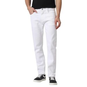 Urbano Fashion Men's Slim Fit Mid Rise Denim Jeans Stretchable