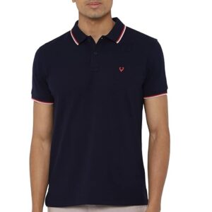 Allen Solly Men's Cotton Regular Fit Polo T-Shirt