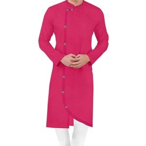 trustous Men's Cotton Kurta Set