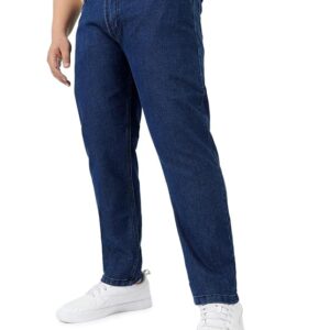 Urbano Plus Men's Regular Fit Mid Rise Solid Jeans Stretchable