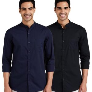 Amazon Brand - Symbol Men's Cotton Slim Fit Shirt
