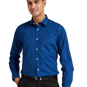 Amazon Brand - Symbol Men's Cotton Regular Fit Shirt