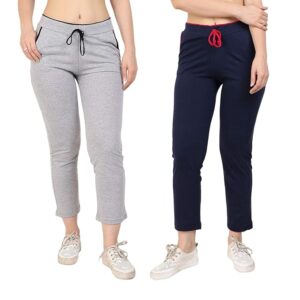 DIAZ Cotton Women Casual Style Pajama Bottom-Pack of 2