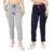 DIAZ Cotton Women Casual Style Pajama Bottom-Pack of 2
